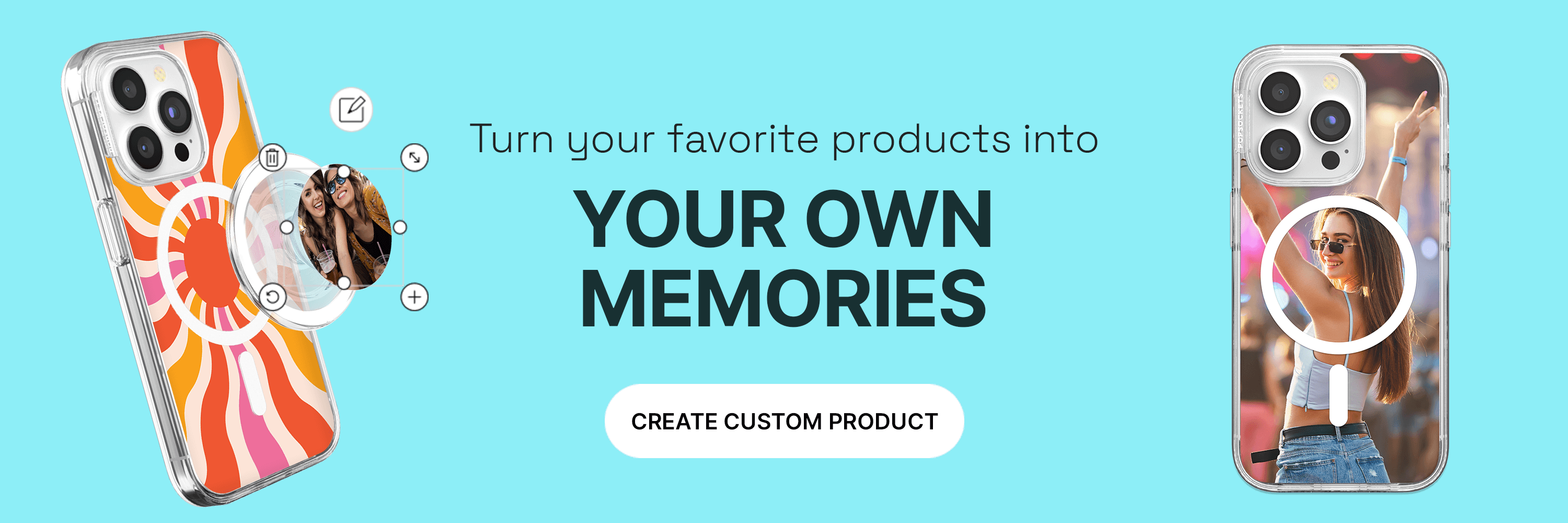 Custom your own phone accessories